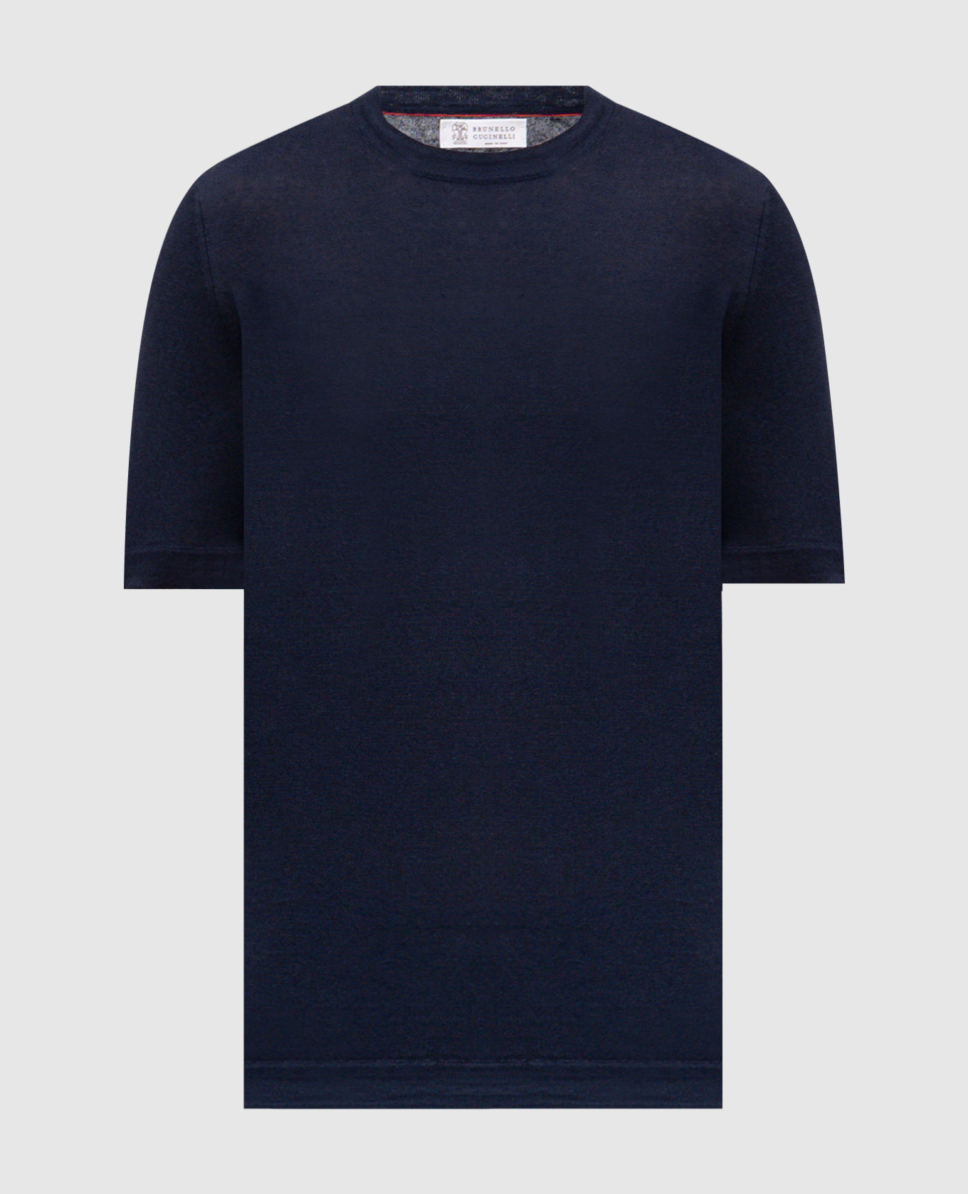 Blue linen t-shirt