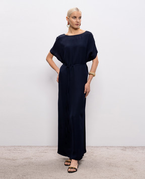 Momoni Blue maxi dress SAKARI MODR026MO31