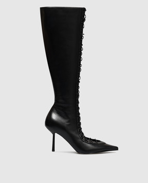 Le Silla Black leather boots COLETTE 4251B080BMPPNEM