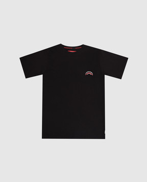 Sprayground Children's black Japan Wave T-shirt SPY263BLK