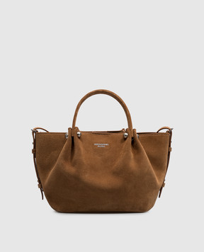 Max Mara Weekend ARIO brown suede tote bag WKARIO