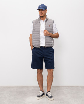 Brunello Cucinelli Blue cotton shorts M289LU0010