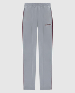 Palm Angels Green sweatpants with logo embroidery PAMCJ004FB001