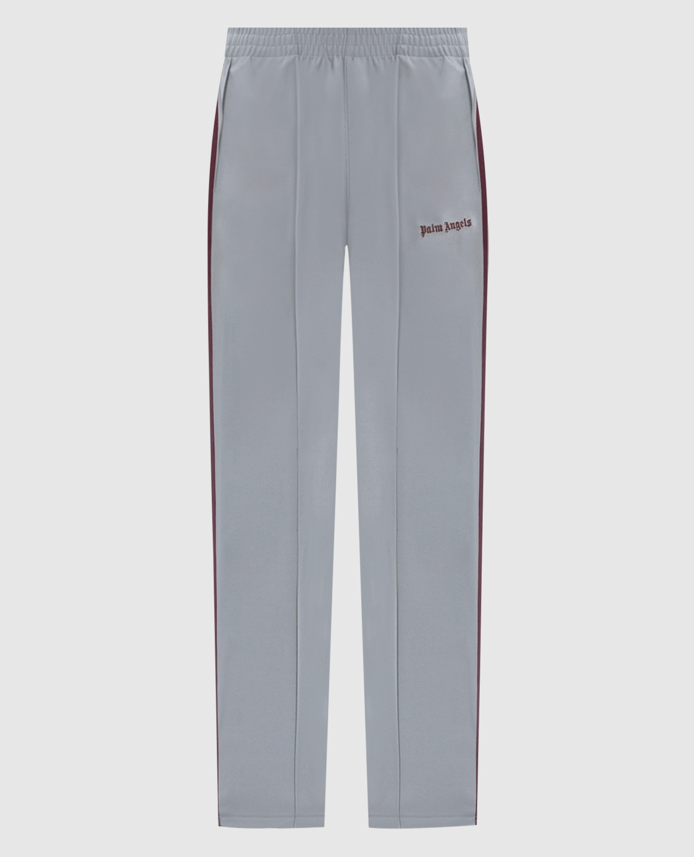 Green sweatpants with logo embroidery