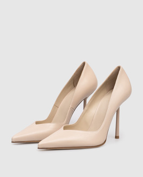 Le Silla Beige leather shoes Vivienne 4216D090BXPPNEM