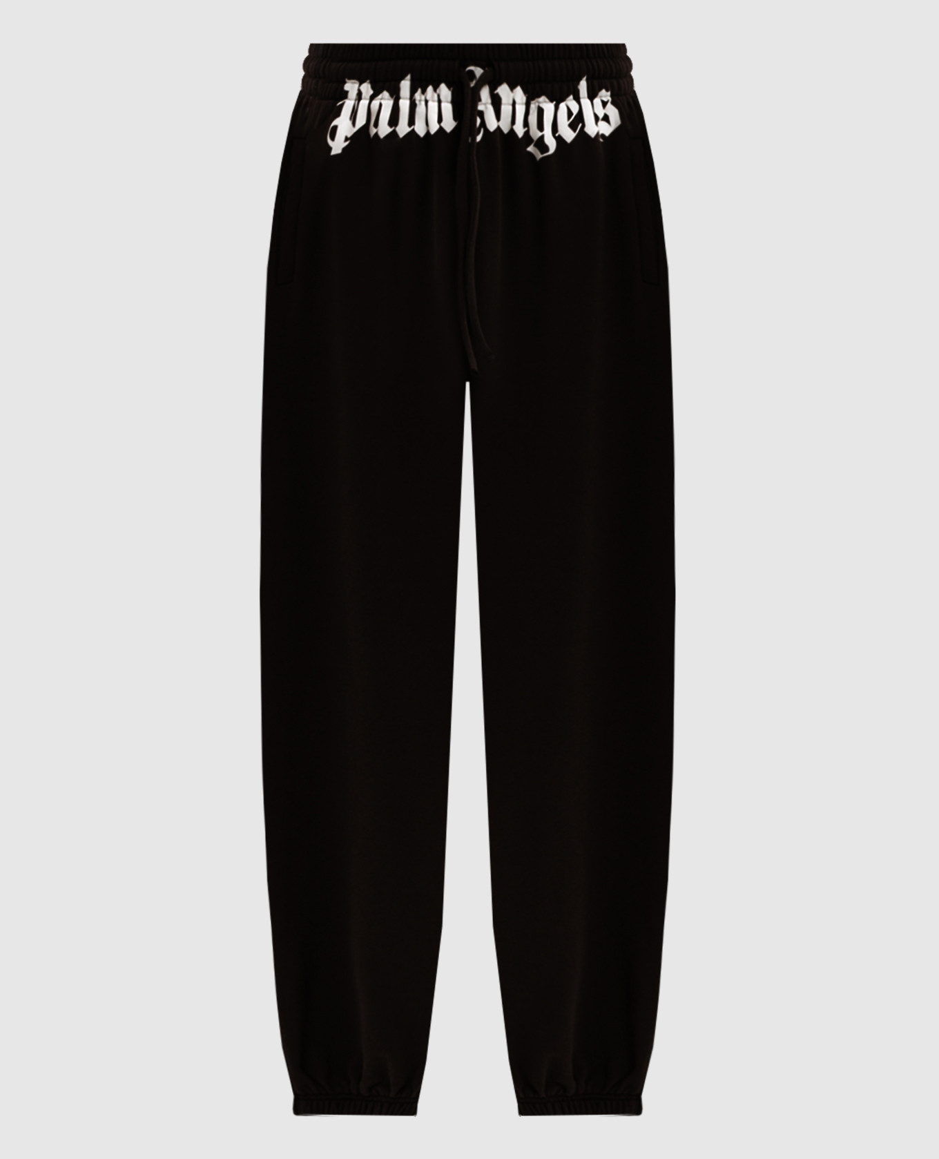 Black printed sweatpants