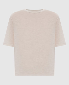 Ballantyne Beige wool T-shirt BLW230ULA05