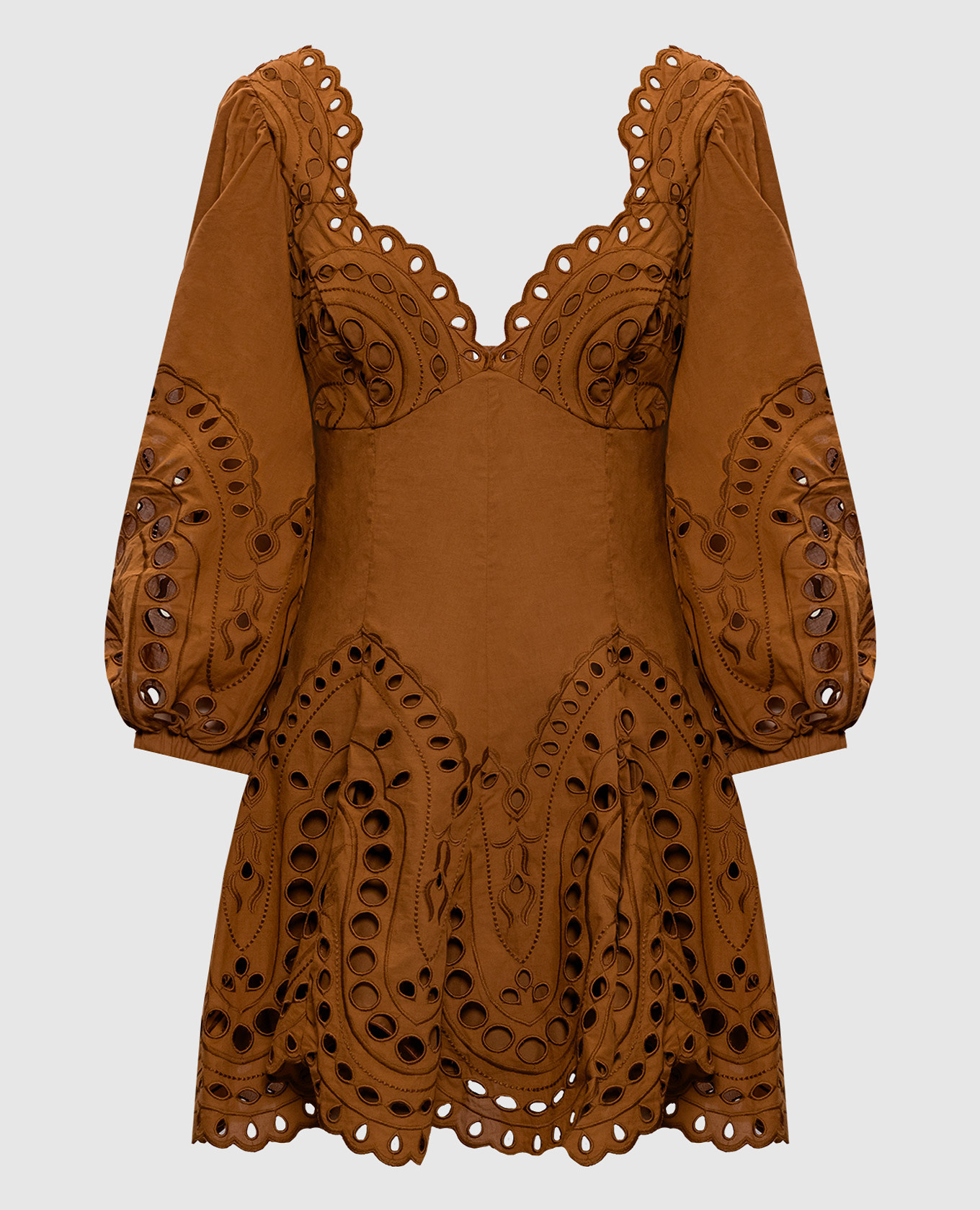 

Brown mini dress Esmare Charo Ruiz