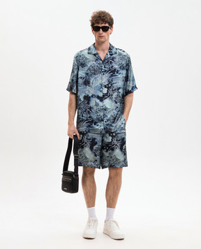 Off-White Land&Sky blue shorts 44XCB092S26F004