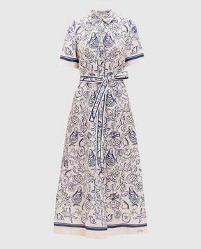 Simkhai Audria ivory linen shirt dress 3261250SW