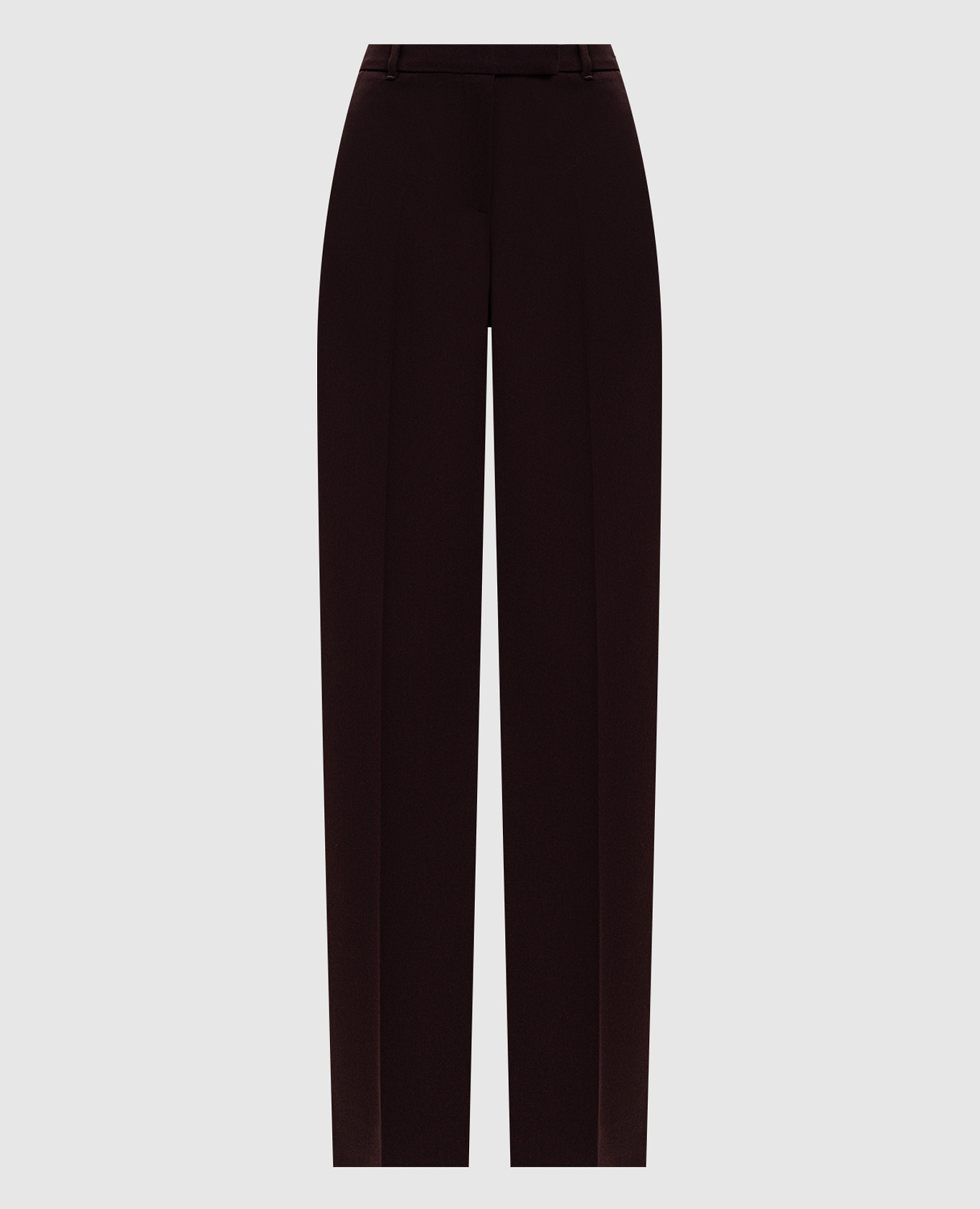 Burgunderfarbene Wollhose