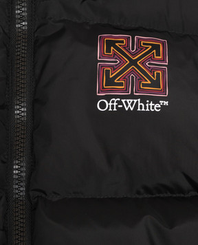 Off-White Children's black jacket with Arrow logo print 44GEJ001F26F002