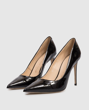 Babe Pay Pls Black patent leather shoes 201119LA