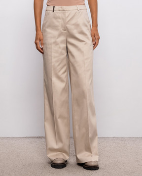 Peserico Beige pants A0456707932