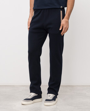 Bertolo Cashmere Blue sweatpants 902013002294
