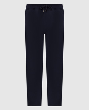 Brunello Cucinelli Navy blue sweatpants MM8313243G