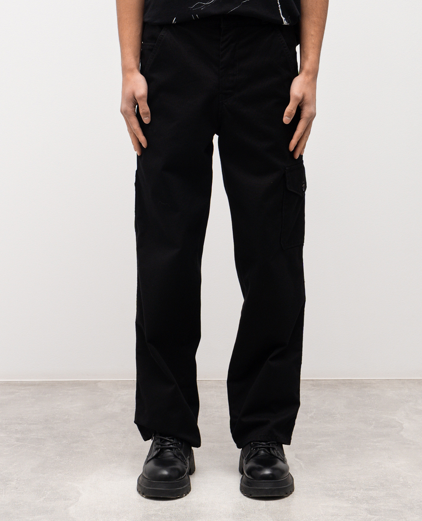Black Vito Utility Pants Ann Demeulemeester 3