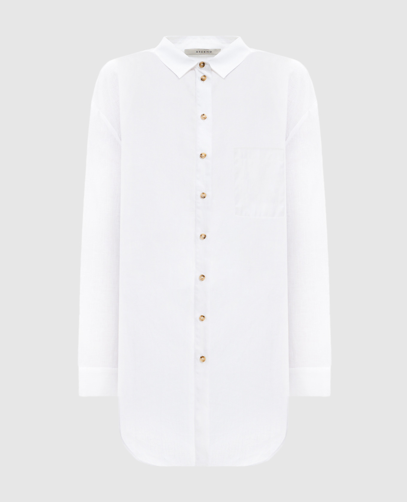 Chemise en lin blanc de Formentera
