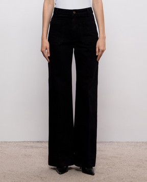 Victoria Beckham Alina black flared jeans 1226DJE007252IR