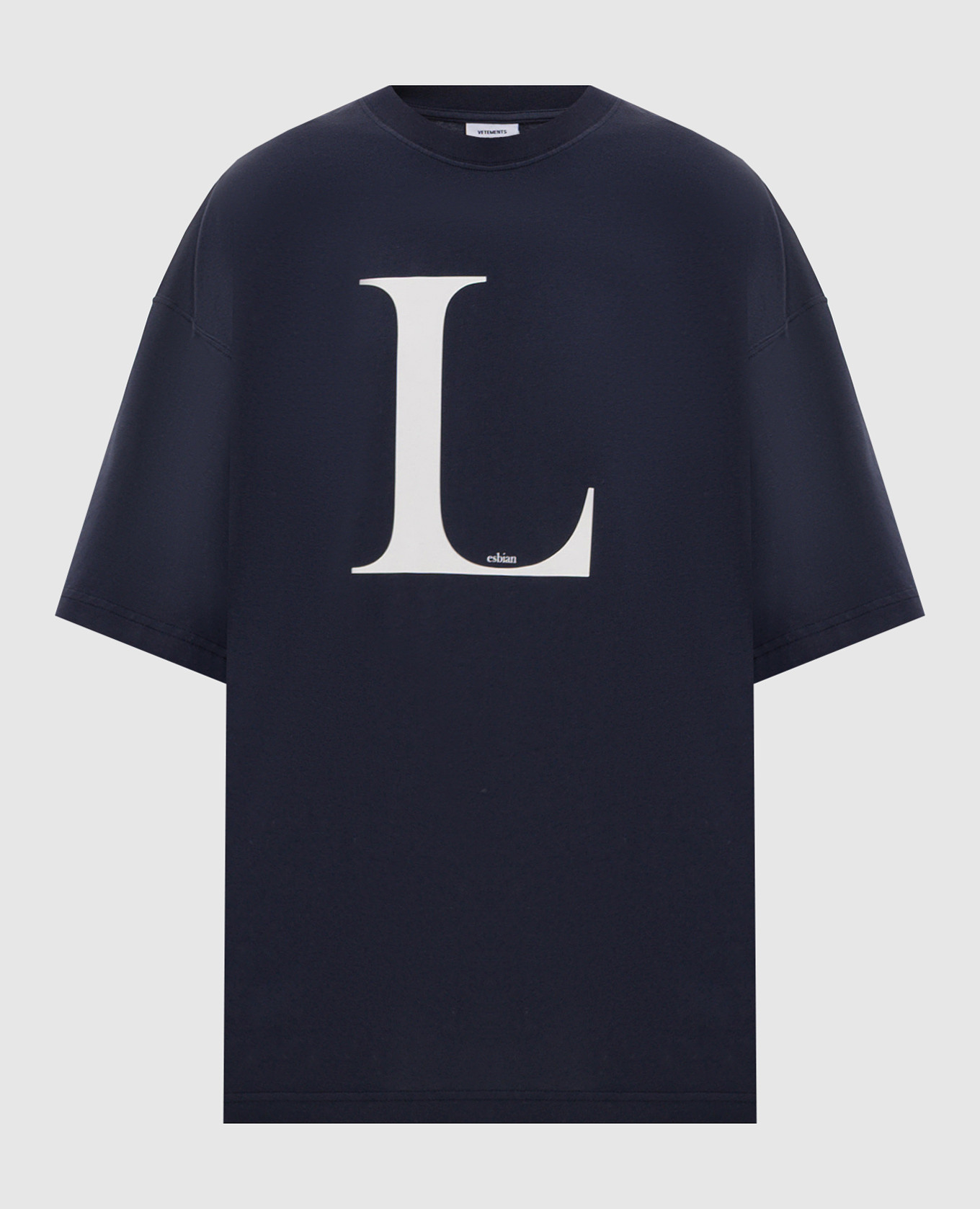 Blue T-shirt Vetements