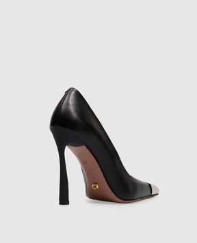 Babe Pay Pls Black leather shoes 218156KO