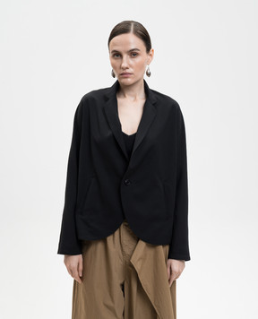 Y`S Yamamoto Black wool jacket YKJ40130