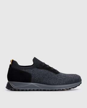 Doucal's Gray sneakers DU3568SYDNPX785