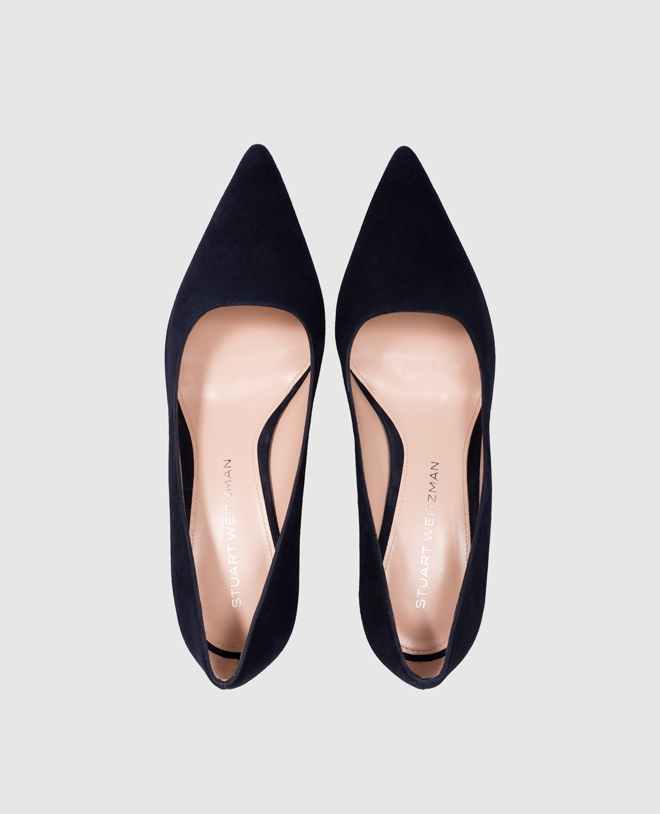 Blue suede POWER shoes Stuart Weitzman 4