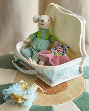 BloomingvilleMINI Lara baby doll in a suitcase 82064944