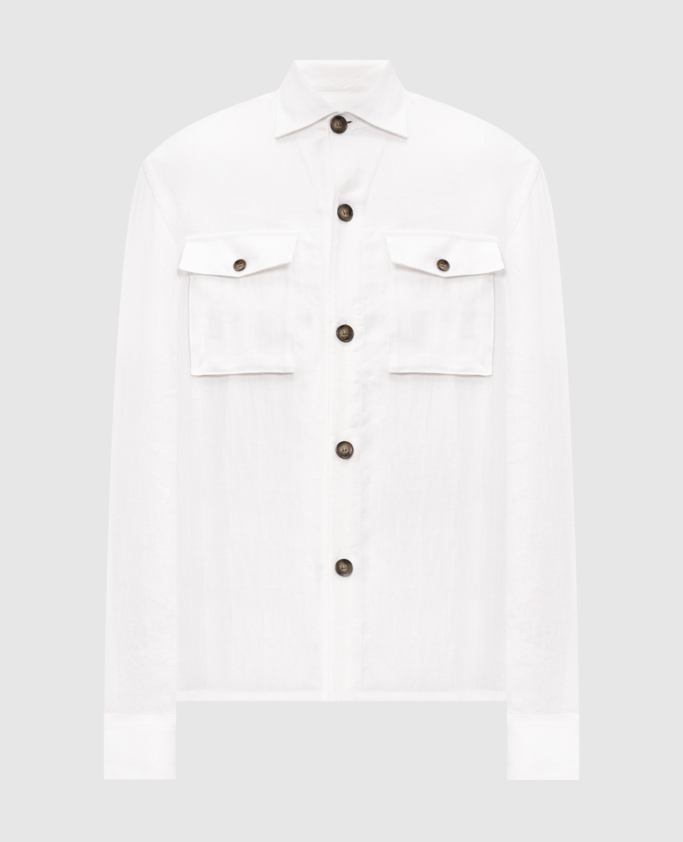 Ivory linen shirt