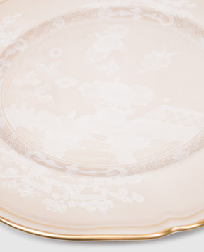 Ginori 1735 Beige porcelain plate 003RG00FPT110010310