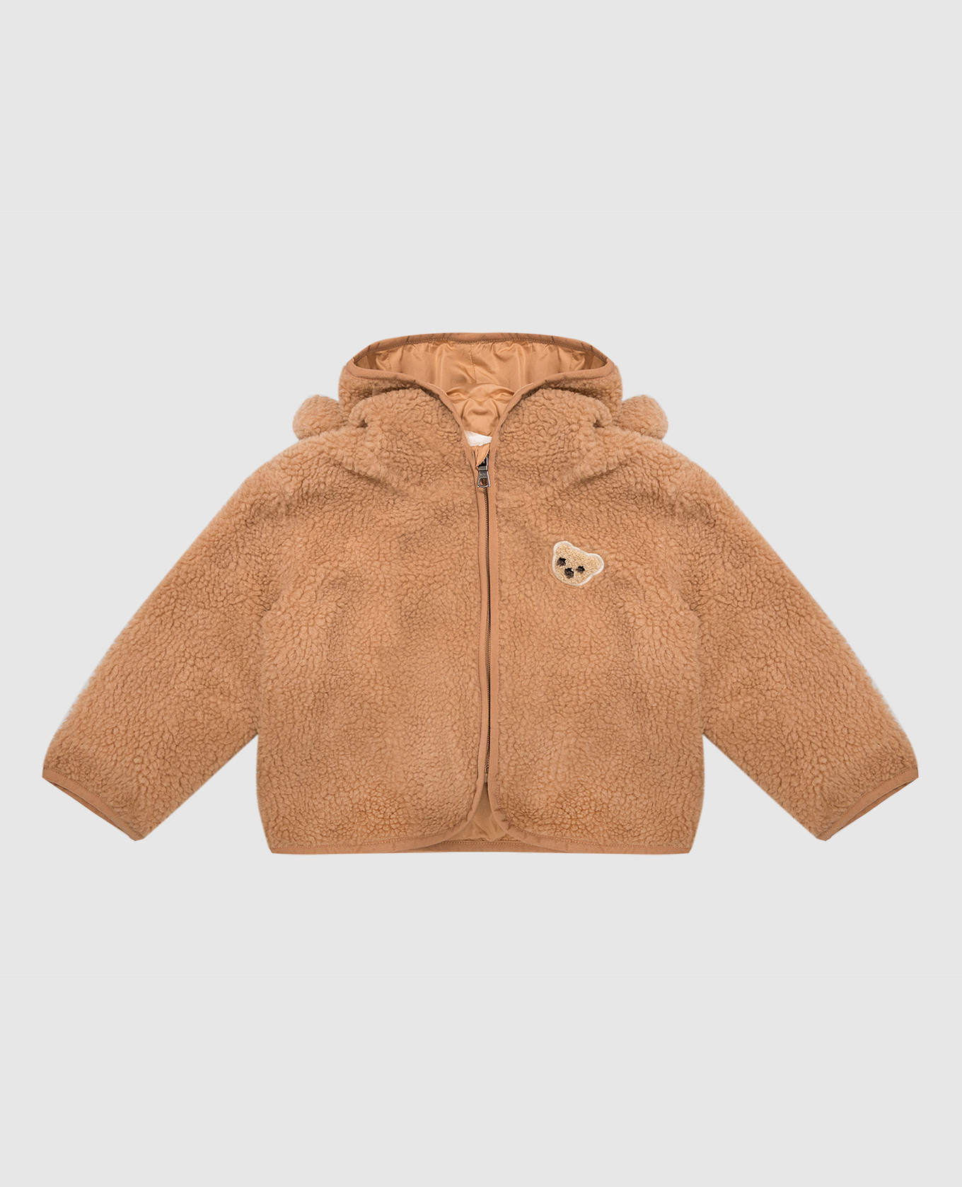 Children's brown jacket Palm Angels