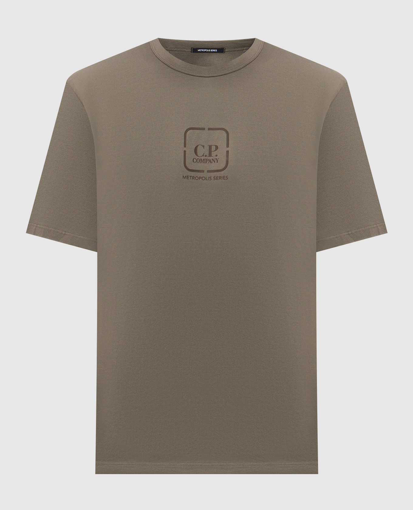 Metropolis Series Khaki T-Shirt C.P. Company Metropolis