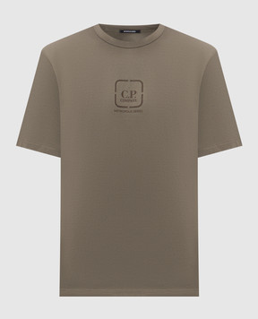 C.P. Company Metropolis Metropolis Series Khaki T-Shirt LTS013A006370W