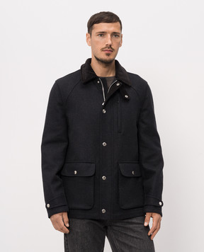 Brunello Cucinelli Black wool jacket MY4966382