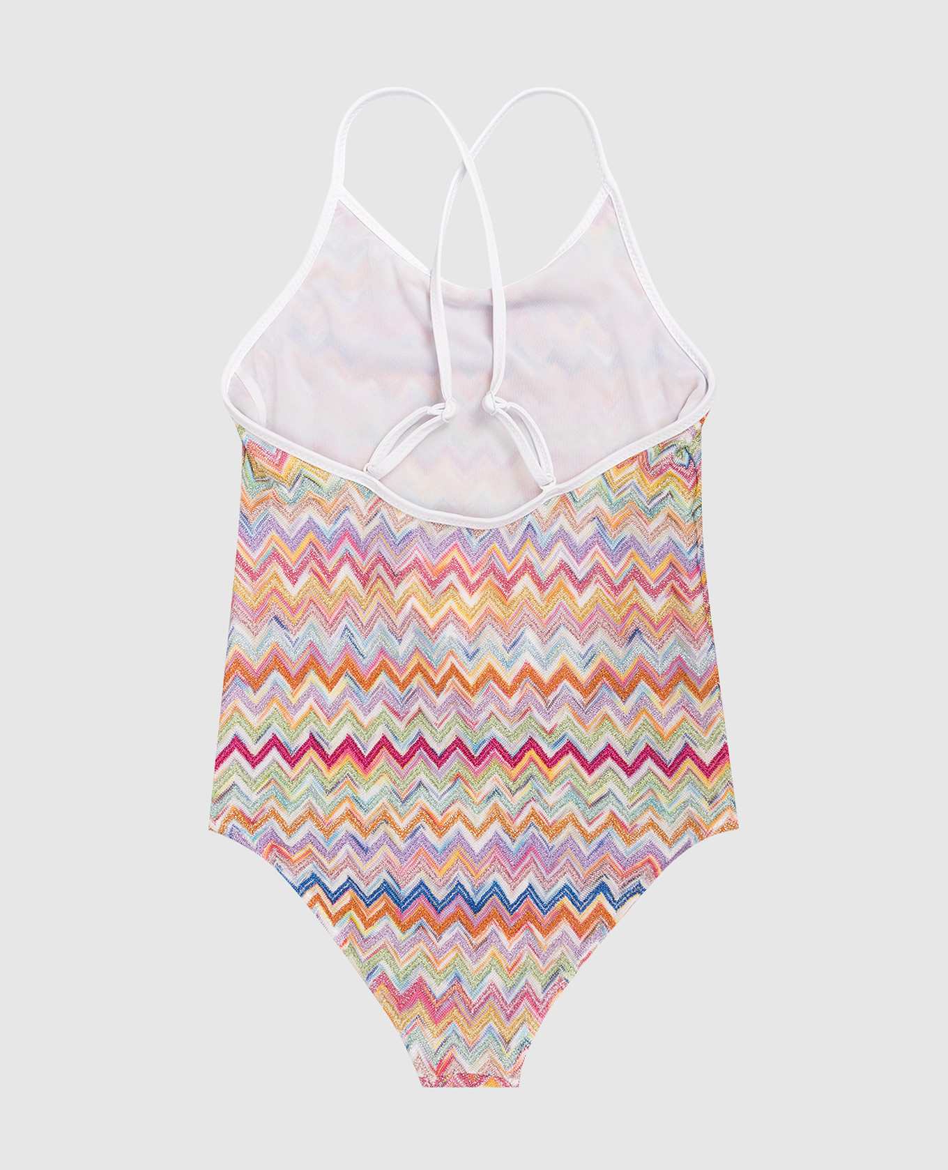 

Children's swimsuit with lurex pattern Missoni, White