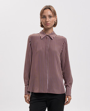 Max Mara Burgundy FLIRT silk blouse MSTFLIRT