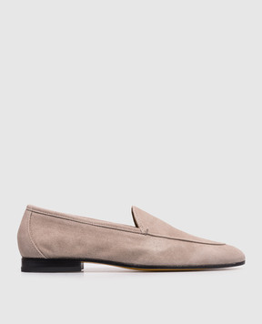 Doucal's Gray suede loafers DD8879MEGNUZ278