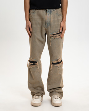 AMIRI Jeans with holes AMBMJE1016