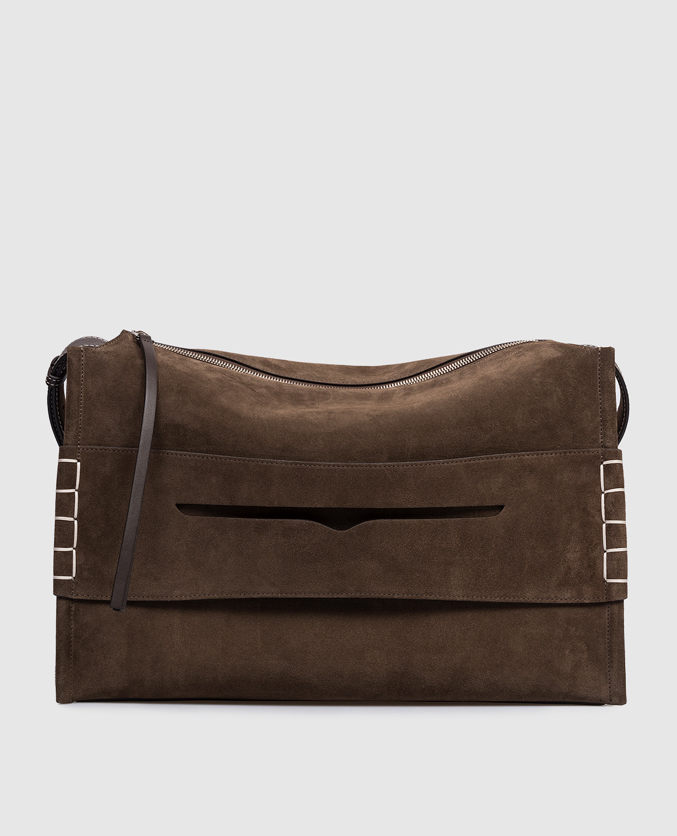 

Brown Suede Loafer Bag JW Anderson