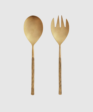 Fantasia Ramo Golden Salad Serving Set