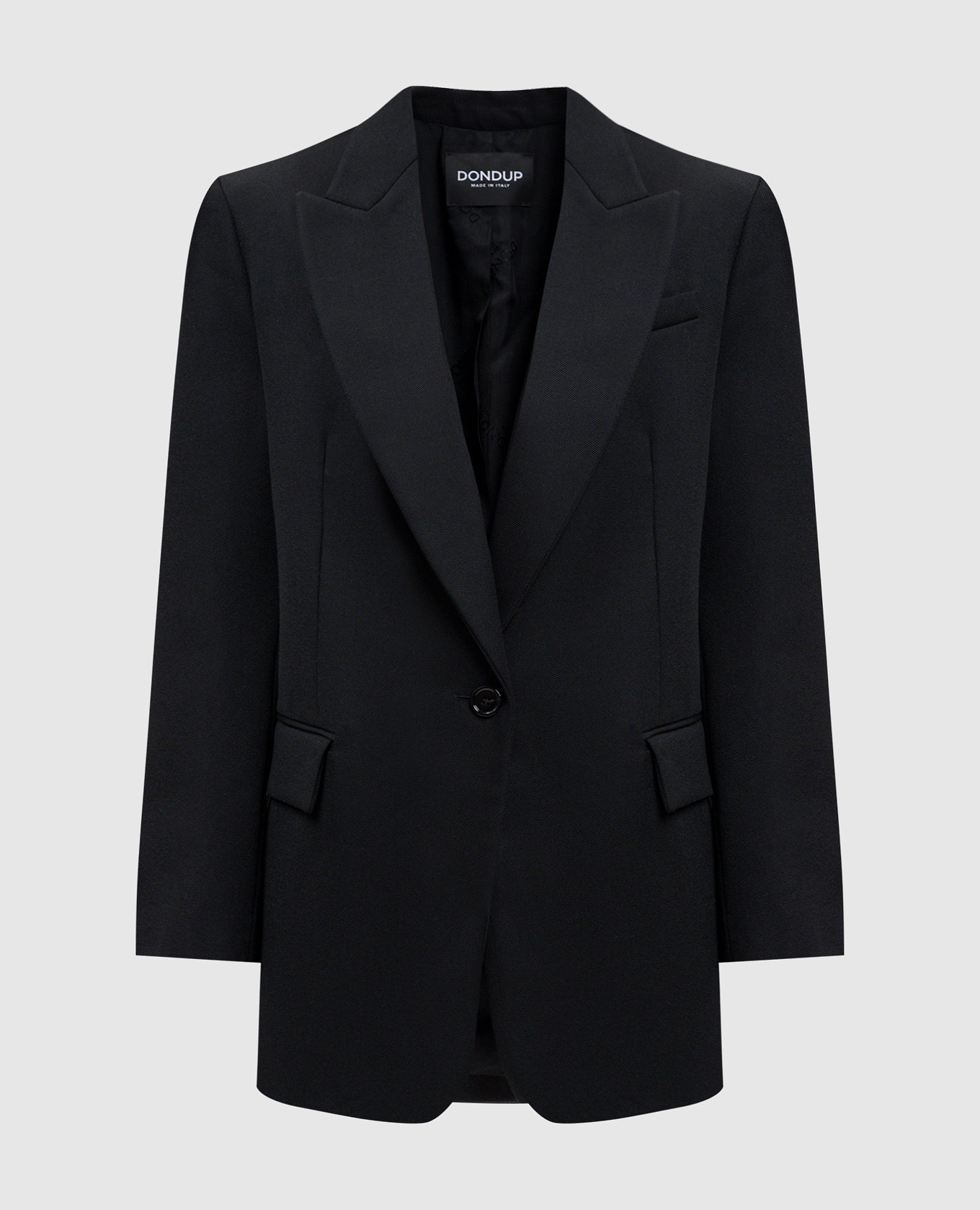 

Black wool jacket Dondup