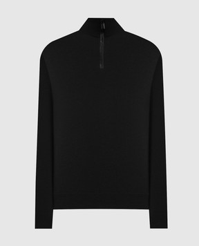 Stefano Ricci Black cashmere and silk jumper K606003LZ1F25303
