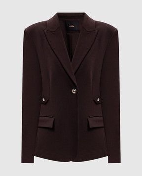Twinset Brown jacket with cuffs 262AP2520