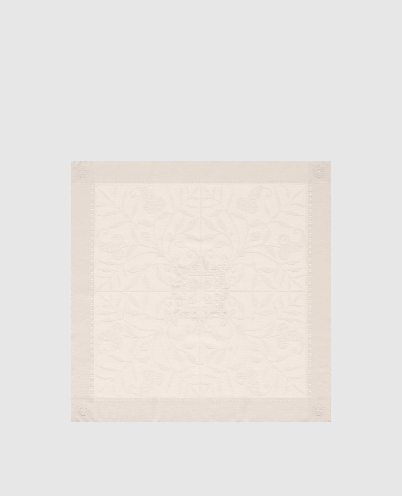 

Ivory Venezia napkin Le Jacquard Fraincais, Beige