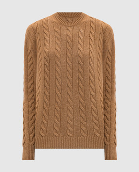 The Row Lido brown wool sweater 10069Y961