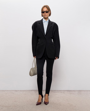 Thierry Mugler Black wool jacket COM1VE04801019
