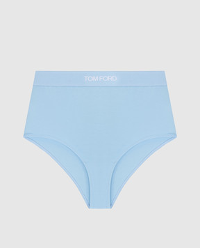 Tom Ford Blue high-rise panties KNJ008JEX166