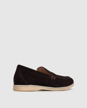 Babe Pay Pls Brown suede loafers 280108ZA