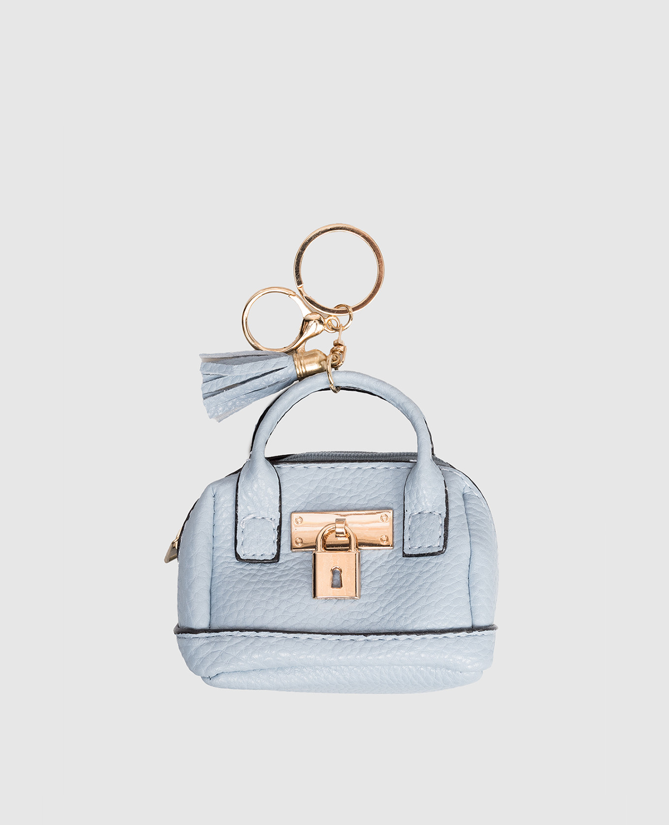 

Blue bag keychain Gianni Notaro, Light blue